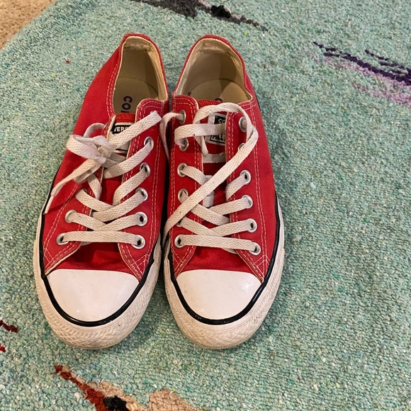 Converse Shoes - Converse Red and White Converse